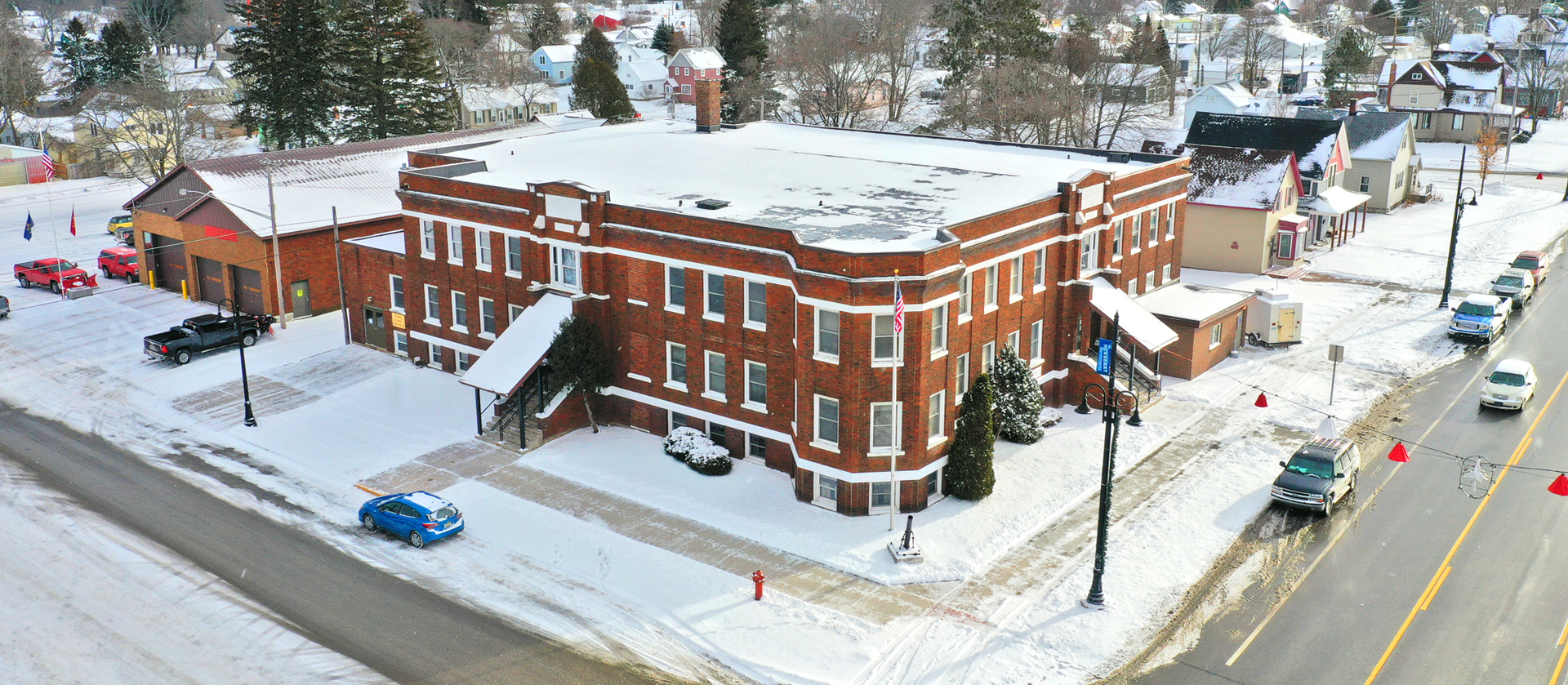 McMillan Township Building Ariel